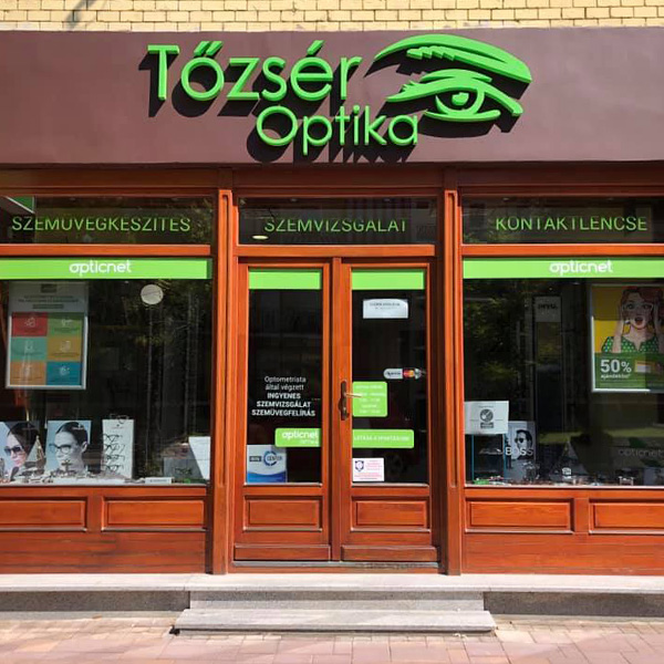 Tőzsér Optika üzlet